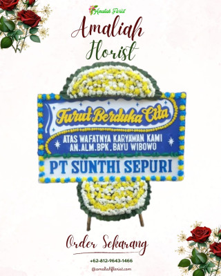 Papan Bunga Duka di Muna