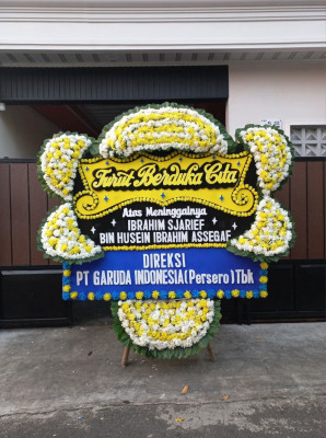 Papan Bunga Duka di Muna