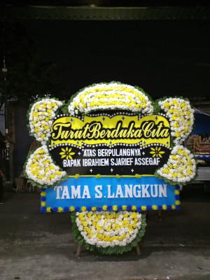 Papan Bunga Duka di Muna