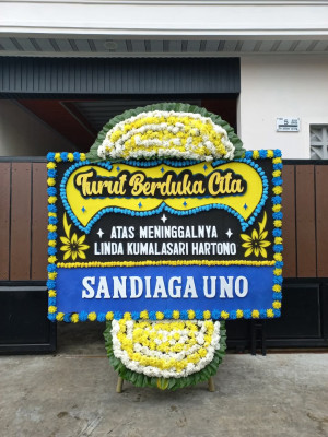 Papan Bunga Duka di Muna